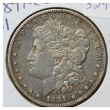 1891 CC Morgan Silver Dollar Coin