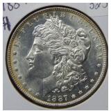 1887 Morgan Silver Dollar Coin