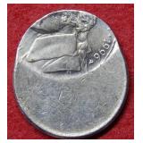 1996 Jefferson Nickel - Off Cent Punch