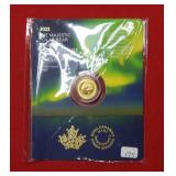 2023 Canada 1/10 .999 Gold $5 Polar Bear Coin