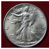 1936 D Walking Liberty Silver Half Dollar Coin