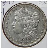 1893 Morgan Silver Dollar Coin