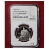 1982 S Washington Comm Half NGC PF69 Ultra Cameo