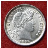 1892 Mercury Silver Dime