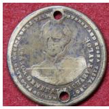 1837 Zackary Taylor General Commemorative - holed