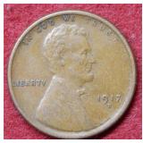 1917 S Lincoln Wheat Cent