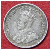 1928 Canada Silver Dime