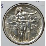 1938 D Oregon Trail Silver Commemorative Half