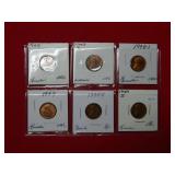 1948 & 1949 PD&S Lincoln Wheat Cents