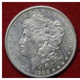 1900 Morgan Silver Dollar Coin