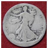 1916 S Walking Liberty Silver Half