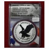 2021 S Silver Eagle Type II ANACS RP70 DCAM