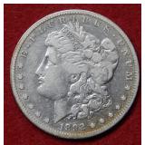 1892 S Morgan Silver Dollar Coin