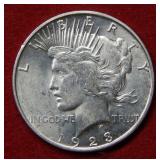 1923 D Peace Silver Dollar Coin