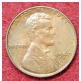 1940 D Lincoln Wheat Cent - Brown UNC