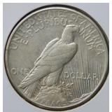 1921 Peace Silver Dollar - High Relief