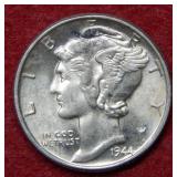 1944 Mercury Silver Dime