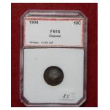 1904 Barber Silver Dime ***