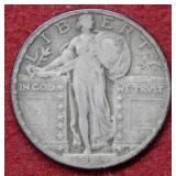 1924 Standing Liberty Silver Quarter