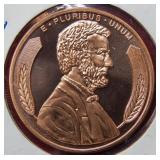.999 Copper 1oz Round - Lincoln Cent Copy