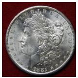1881 S Morgan Silver Dollar Coin