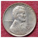 1935 S Lincoln Wheat Cent