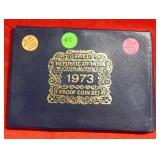 1973 Proof India Coin Set - 2 silver