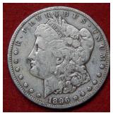 1896 S Morgan Silver Dollar Coin
