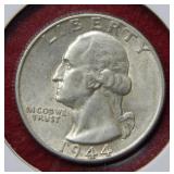1944 Washington Silver Quarter