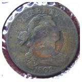 1802 Large Cent - slight rotated die