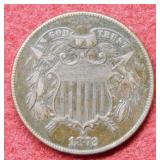 1872 Two Cent Piece
