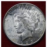1923 S Peace Silver Dollar