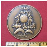 2001 Large Calendar Medal