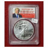 2018 Silver Eagle 1oz PCGS MS69 - First Strike