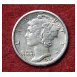 1926 S Mercury Silver Dime
