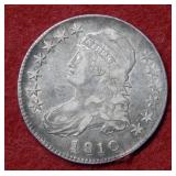 1810 Bust Silver Half Dollar