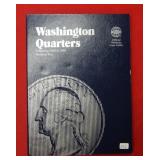 21 Washington Silver Quarters with a free book