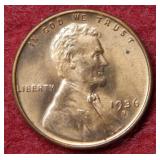 1936 S Lincoln Wheat Cent