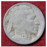 1914 D Buffalo Nickel - Chemically Enhanced Date