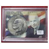 1972 D Eisenhower Dollar