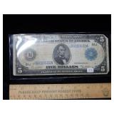 1914 $5 Federal Reserve Note