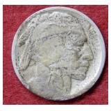 1915 D Buffalo Nickel - Chemically Enhanced Date