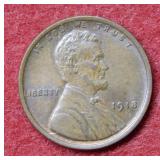 1918 Lincoln Wheat Cent