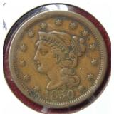 1850 Large Cent