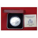 1993 United Kingdom Silver Proof Coronation Coin