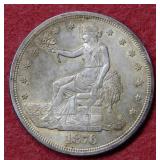 1876 S Silver Trade Dollar