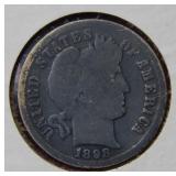 1898 O Barber Silver Dime