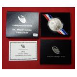 2012 Infantry Soldier UNC Silver Comm Dollar