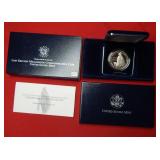 2000 Leif Ericson Silver Proof Commemorative Coin