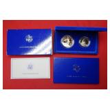 1986 Liberty Proof Coins - includes Silver Dollar